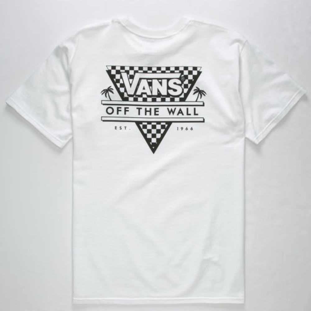 VANS Retro Triangle Checkerboard Unisex T-Shirt